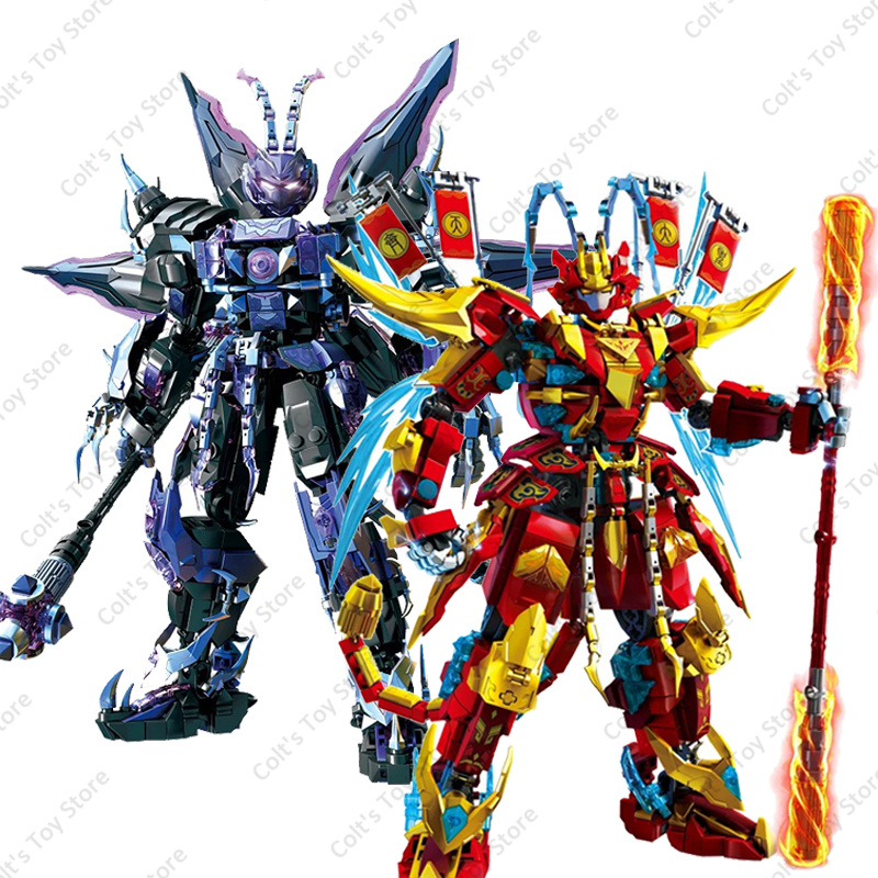 Board Game Unmatched - جديد Sun Wukong Mecha ألعاب مكعبات