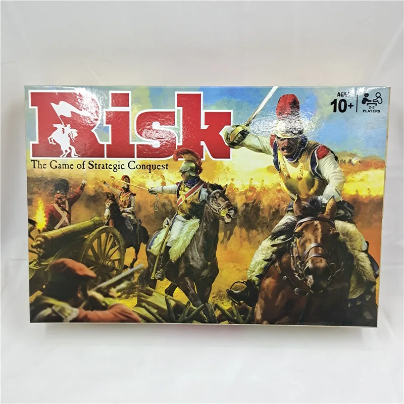 Board Game Risk - لعبة لوحية استراتيجية مناسبة لـ 2-5