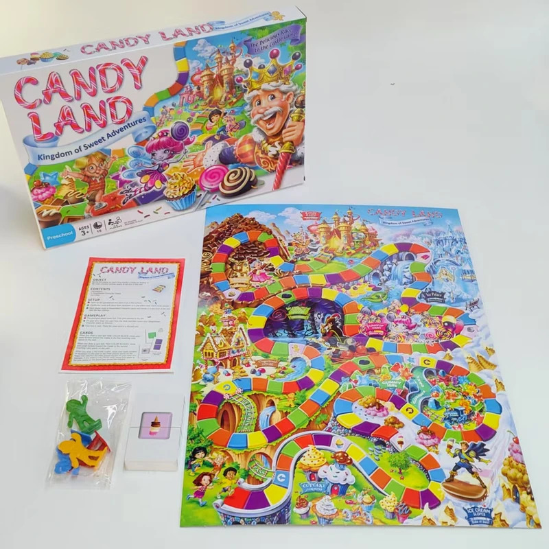 Board Game For 3 Players - لعبة لوحية للمغامرات الحلوة، لعبة ممتعة