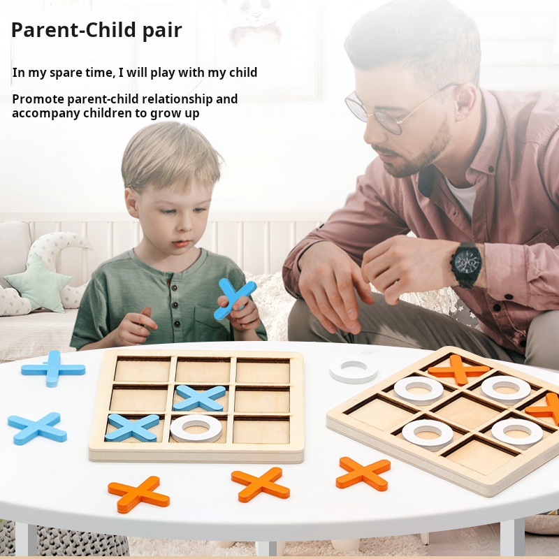 رابط الأطفال XO Tic-tac-toe لر - مراجعة Board Game For 3 Players وسعره