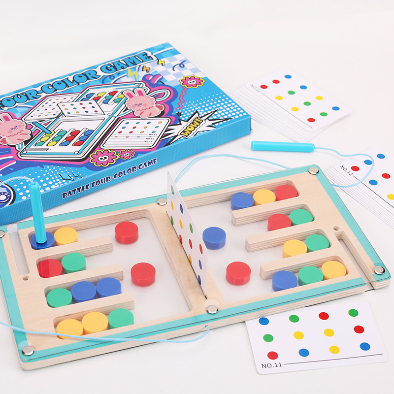 لعبة لوحية مغناطيسية، تفاعل عا - مراجعة Board Game For 3 Players وسعره
