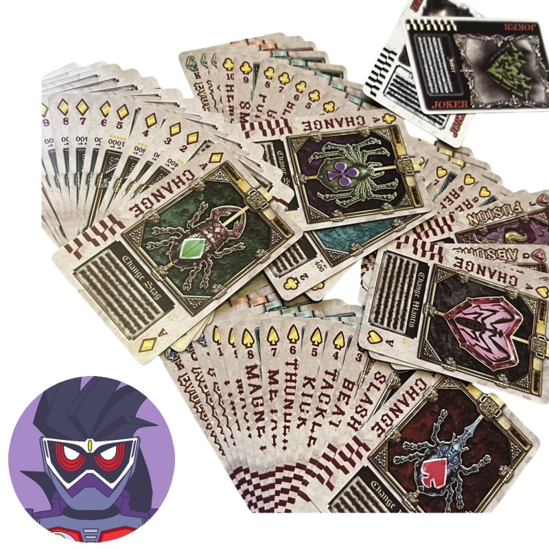شخصيات بانداي كامين رايدر الرس - مراجعة Card Game Deck وسعره