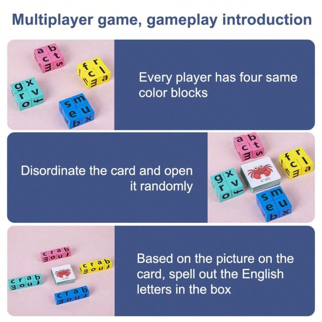 لعبة لوحية لتهجئة الحروف الأبج - مراجعة Board Game Word وسعره