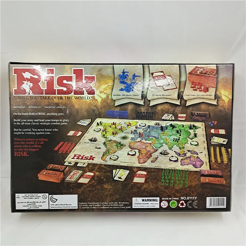 لعبة لوحية استراتيجية مناسبة ل - مراجعة Board Game Risk وسعره