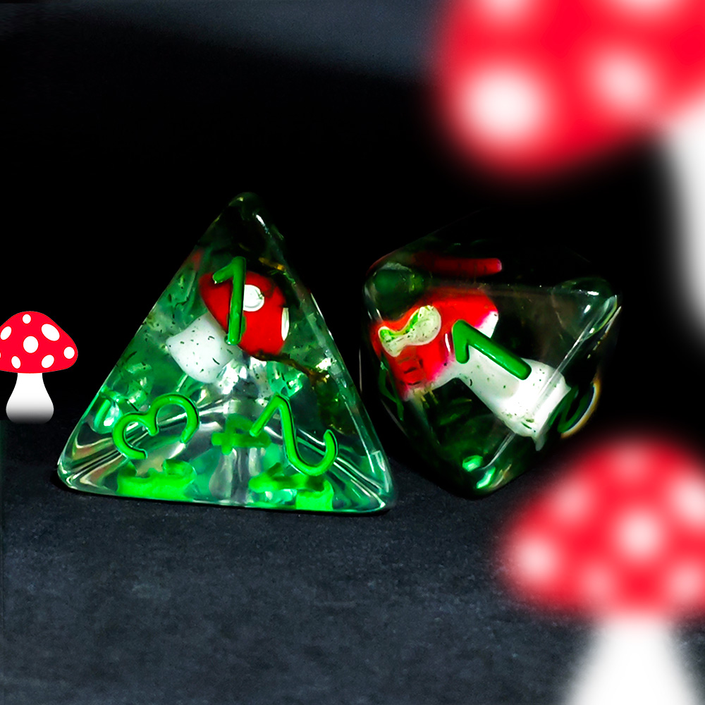 7 قطعة/المجموعة DND النرد الرا - مراجعة Dice Set Polyhedral وسعره