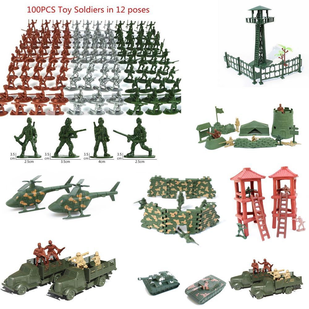 100 قطعة/المجموعة الجنود البلا - مراجعة Board Game Risk وسعره