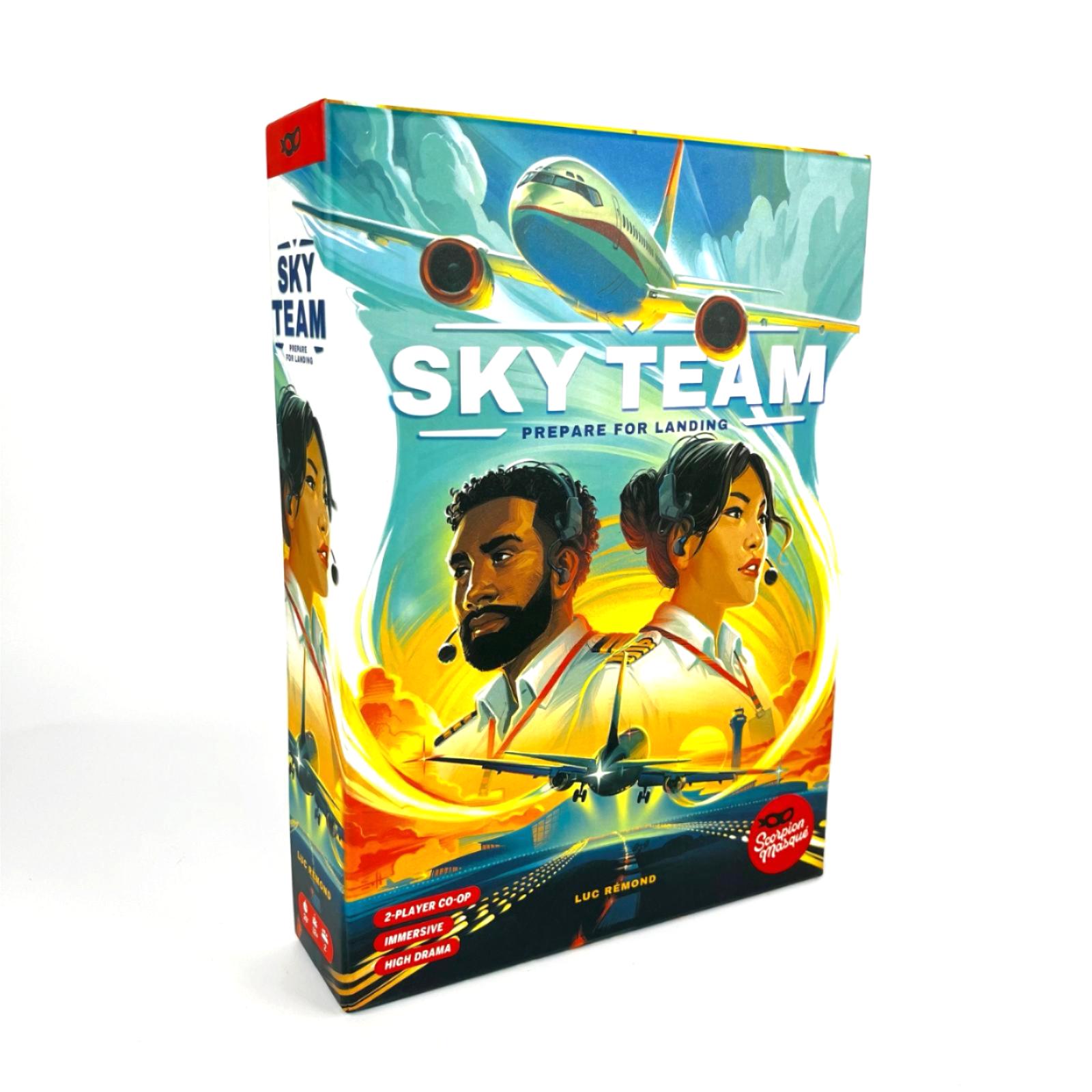 لعبة لوحية: SKY TEAM Base Game - مراجعة Board Game Unmatched وسعره