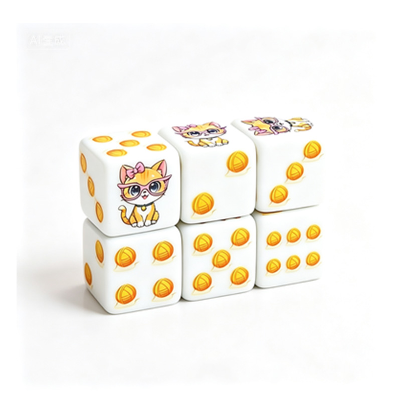 مجموعة من 6 قطع من النرد متعدد - مراجعة Dice Set Polyhedral وسعره