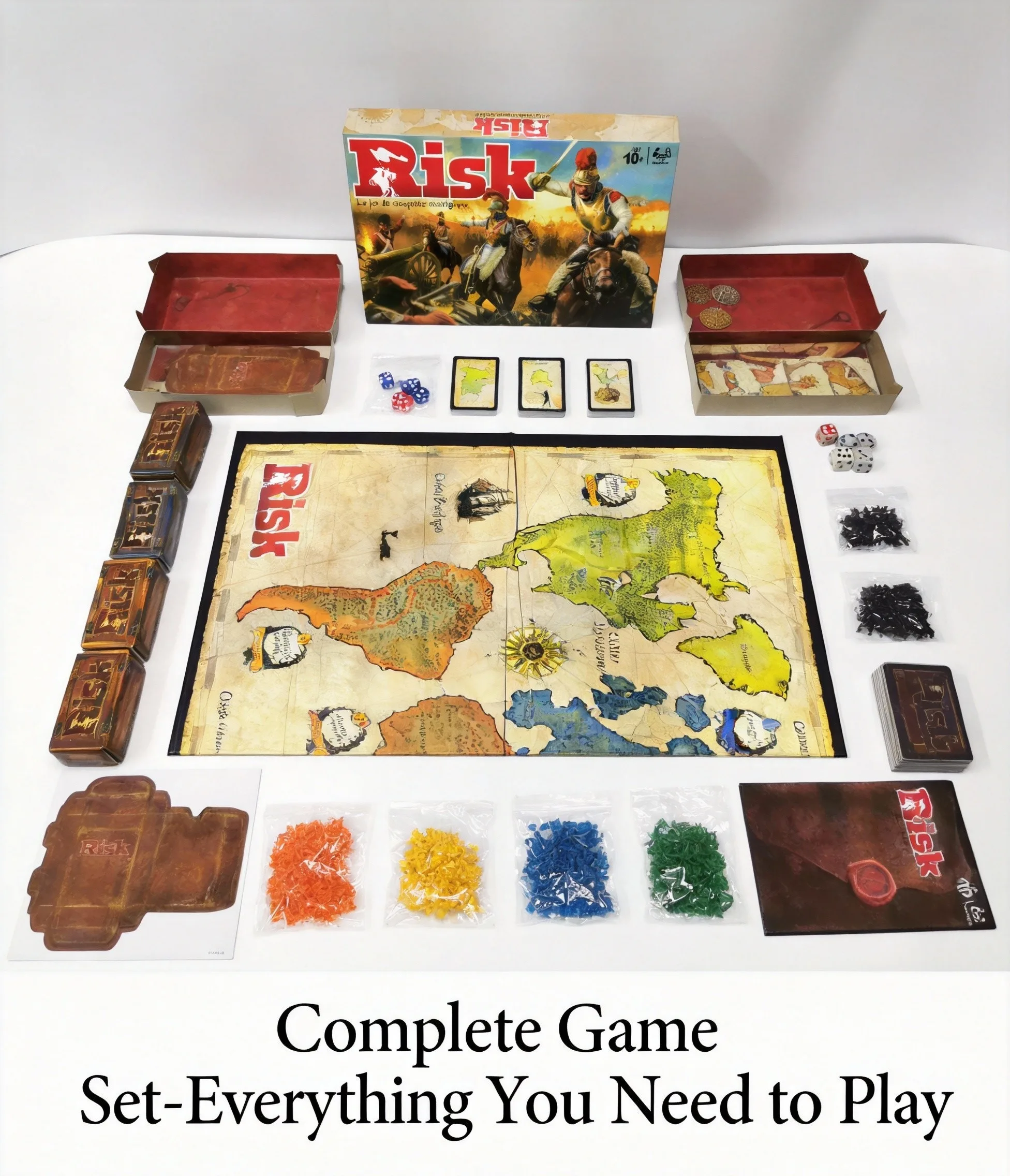 لعبة استراتيجية فرنسية كلاسيكي - مراجعة Board Game Risk وسعره