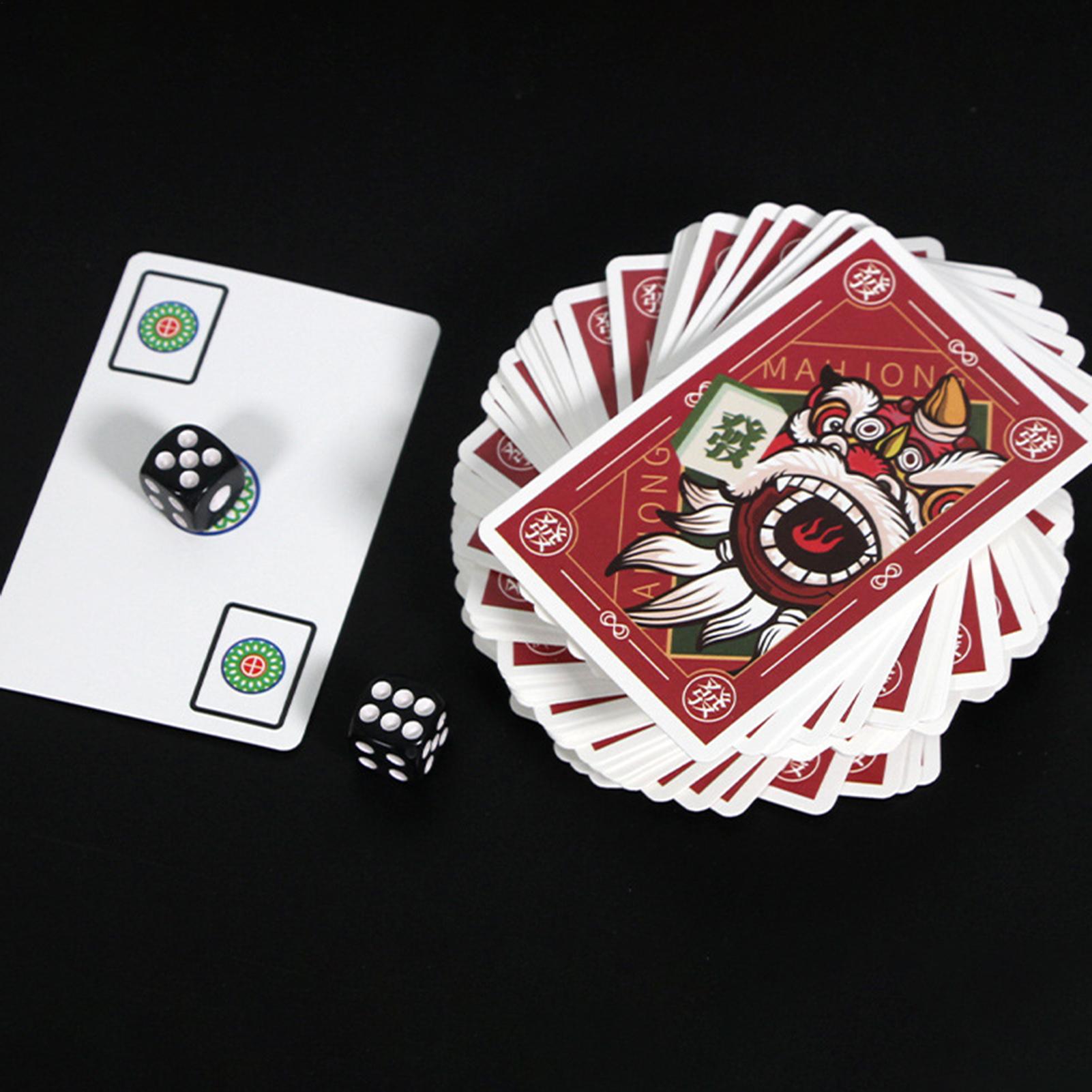 أوراق اللعب، قطع الماهجونغ، لع - مراجعة Card Game Deck وسعره