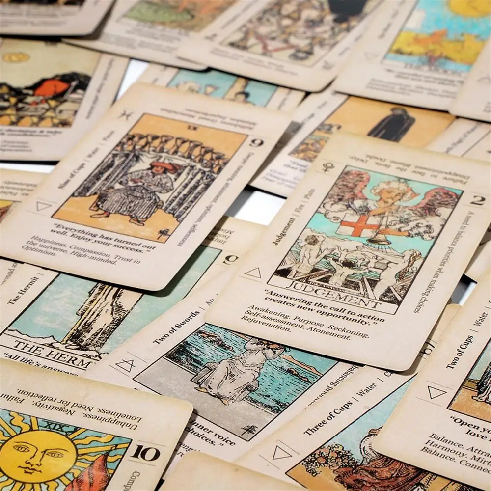 معنى بطاقة التارو للمبتدئين ال - مراجعة Card Game Deck وسعره